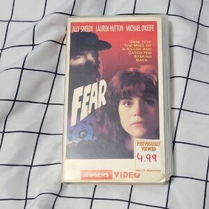 Fear VHS Tape